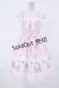 Angelic Pretty  / Be My Valentineジャンパースカート I-23-06-25-021i-1-OP-AP-L-HD-ZI-R