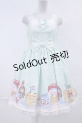 Angelic Pretty  / Honey Cake切替ジャンパースカート I-23-06-25-024i-1-OP-AP-L-HD-ZI-R
