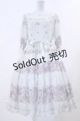 Innocent World  / アンティークパンジーシフォンドレス I-23-06-25-039i-1-OP-IW-L-HD-ZI-R