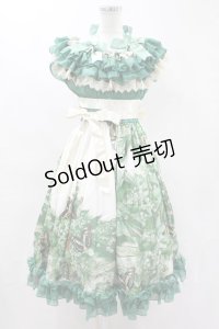 Triple fortune  / スズランワンピース H-23-06-28-2022h-1-OP-EL-G-KB-ZH-R