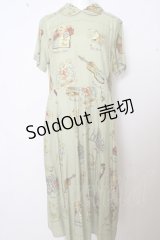 Jane Marple Dans  Le Salon / scottish scarf　ガーデンドレス O-23-06-30-018-1-OP-JM-L-OW-ZT116