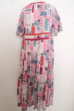 画像2: Jane Marple / Constructed Stripes surf dress O-23-06-30-032-1-OP-JM-L-OW-ZT116 (2)