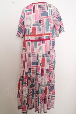 画像2: Jane Marple / Constructed Stripes surf dress O-23-06-30-032o-1-OP-JM-L-OW-ZT116