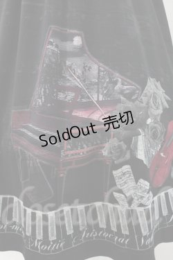 画像5: Moi-meme-Moitie  / チェンバロ三重奏プリントサテンロング半袖ワンピース H-23-07-02-1042h-1-OP-MO-G-KB-ZH-R