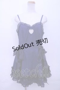 To Alice  / 海月リボンハートくり抜きジャンパースカート Y-23-07-06-058-1-OP-LO-L-SZ-ZT191