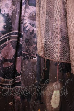 画像8: fantastic wind  / 時計仕掛け柄ジャンパースカート S-23-07-07-4027-1-OP-LO-L-UT-ZT080