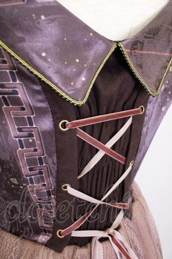 画像12: fantastic wind  / 時計仕掛け柄ジャンパースカート S-23-07-07-4027-1-OP-LO-L-UT-ZT080