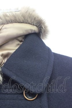 画像4: Jane Marple  / ファーカラーのナポレオンコート T-23-07-08-4007-1-CO-JM-L-AS-ZT-C034