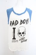RNA / RAD BOYSカットオフスリーブTシャツ O-23-07-11-015-1-TS-PU-P-YM-ZT166