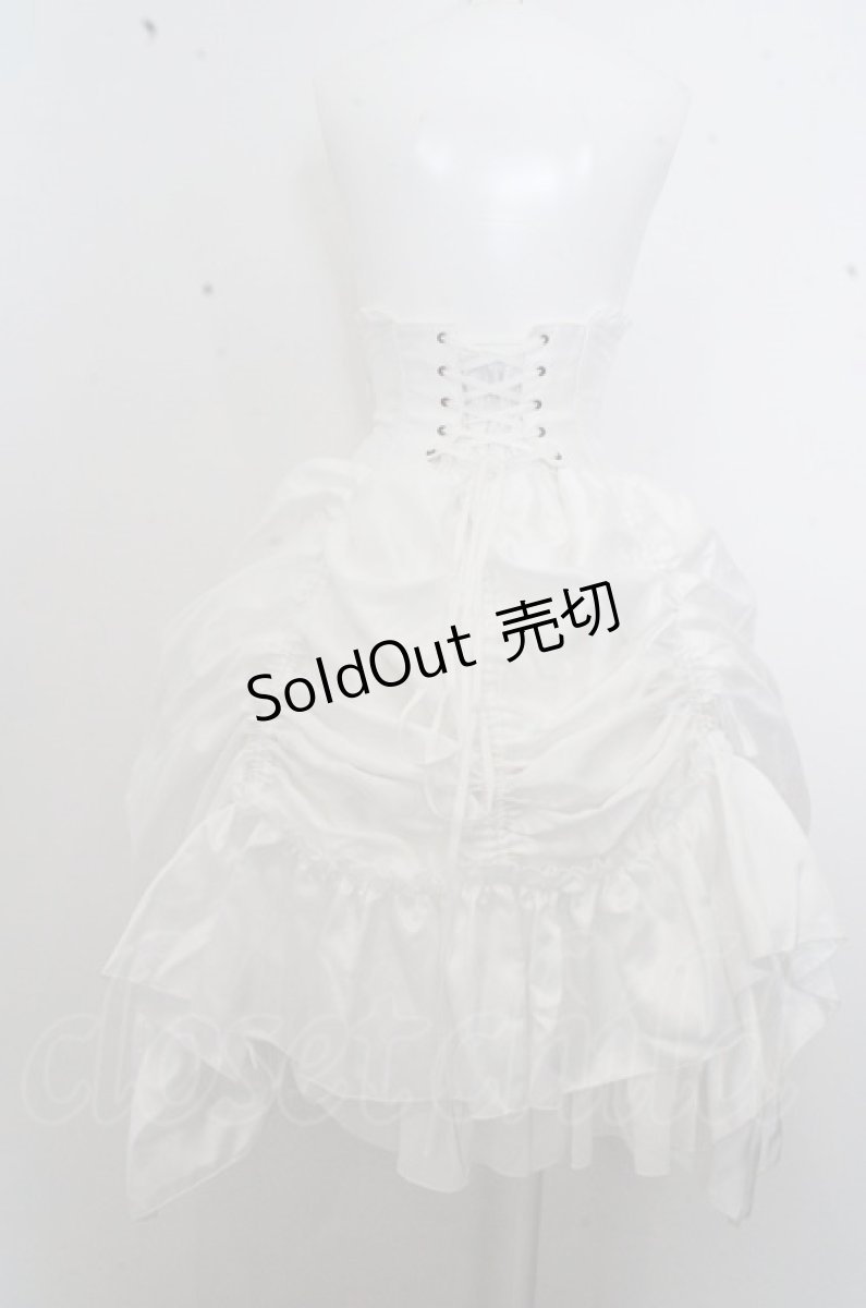 画像4: ATELIER PIERROT / シャンタンコルセットスカート O-23-07-12-002o-1-SK-EL-G-IG-OS (4)