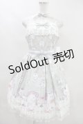 Angelic Pretty / 猫のお茶会ジャンパースカートSet H-23-07-14-033h-1-OP-AP-L-NS-ZH-R