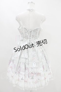 画像2: Angelic Pretty / 猫のお茶会ジャンパースカートSet H-23-07-14-033h-1-OP-AP-L-NS-ZH-R