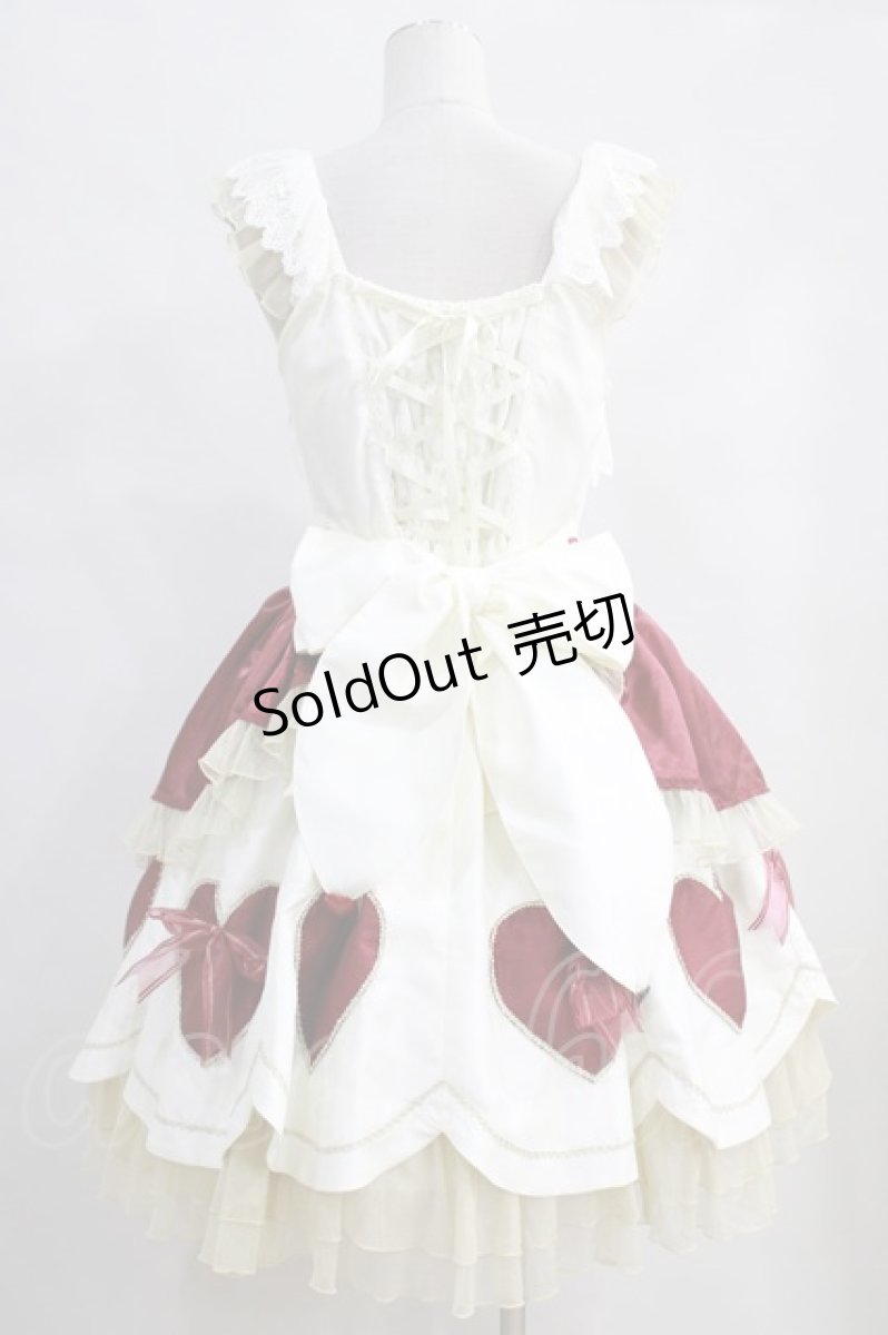 画像2: BABY,THE STARS SHINE BRIGHT  / [受注生産]ハートの女王ジャンパースカート H-23-07-23-014h-1-OP-BA-L-NS-ZH-R (2)