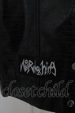 画像2: NieR Clothing / フェイクレザージャケット O-23-07-24-127-1-JA-PU-P-OW-ZT-CL001