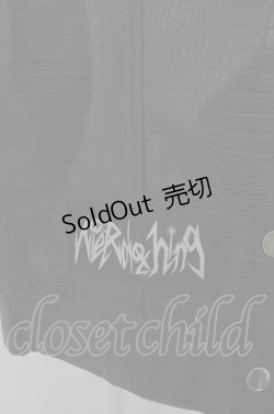 画像2: NieR Clothing / フェイクレザージャケット O-23-07-24-127-1-JA-PU-P-OW-ZT-CL001