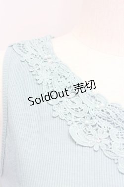 画像3: axes femme  / モチーフレースタンク Y-23-07-27-4028-1-TO-AX-L-SZ-ZT229