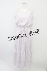 axes femme  / らくちんノースリーブワンピース Y-23-07-27-4049-1-OP-AX-L-SZ-ZT101