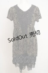 axes femme / レースレイヤードワンピース O-23-07-29-064-1-OP-AX-L-OW-ZT239