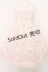 Angelic Pretty / メモリアルケーキホルターネックジャンパースカート O-23-07-29-073o-1-OP-AP-L-IG-OS .S