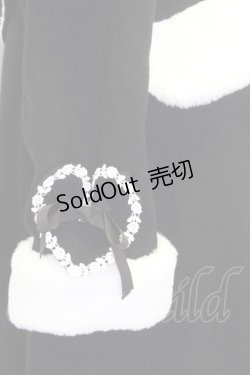 画像5: BABY,THE STARS SHINE BRIGHT  / ハートミルキーコート(黒) I-23-07-31-4003i-1-CO-BA-L-HD-ZI-R