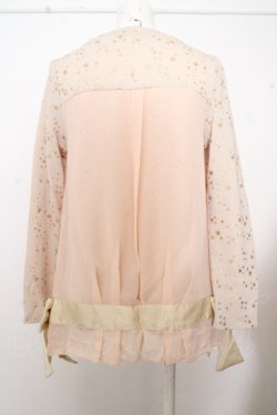 画像2: axes femme / スターptシフォンレイヤードニット O-23-08-05-067-1-TO-AX-L-IG-ZT382