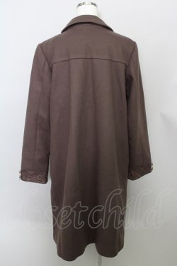 画像2: axes femme  / レース使いロングコート Y-23-08-05-4057-1-CO-AX-L-AS-ZT-C034