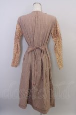 画像2: PINK HOUSE  / チェック&花柄切替ワンピース I-23-08-06-4025-1-OP-LO-L-HD-ZT141 (2)