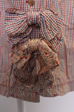 画像5: PINK HOUSE  / チェック&花柄切替ワンピース I-23-08-06-4025-1-OP-LO-L-HD-ZT141