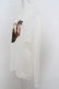 画像2: NieR Clothing / WHITE COTTON PARKA【END OF THE WORLD】パーカー O-23-08-06-048-1-TO-PU-P-OA-ZT082 (2)