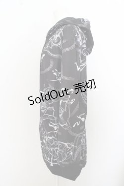 画像2: NieR CLOTHING / 全面プリントウインドブレーカー パーカー O-23-08-06-073-1-TO-PU-P-YM-ZT003