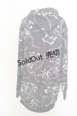 画像3: NieR CLOTHING / 全面プリントウインドブレーカー パーカー O-23-08-06-073-1-TO-PU-P-YM-ZT003