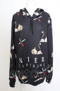 NieR Clothing / ミケ総柄プルオーバージャケット O-23-08-06-082o-1-TO-PU-P-YM-ZT253