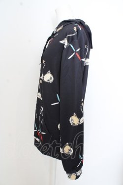 画像2: NieR Clothing / ミケ総柄プルオーバージャケット O-23-08-06-082o-1-TO-PU-P-YM-ZT253