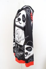 画像2: NieR CLOTHING / PANDA チャイナパーカー O-23-08-06-083-1-TO-PU-P-YM-ZT005 (2)