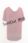 NieR Clothing / リリードレープTシャツ O-23-08-06-098-1-TS-PU-P-YM-ZT003