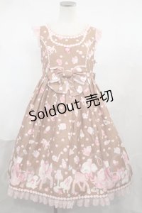 Angelic Pretty  / 小鹿のミルキーちゃんネックレス風ジャンパースカート H-23-08-07-014h-1-OP-AP-L-NS-ZH-R