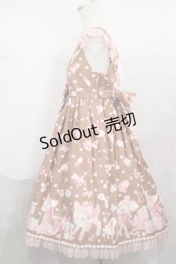 画像3: Angelic Pretty  / 小鹿のミルキーちゃんネックレス風ジャンパースカート H-23-08-07-014h-1-OP-AP-L-NS-ZH-R