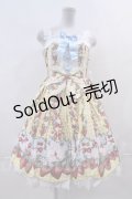 Angelic Pretty  / Ribbon Berry Bunnyジャンパースカート I-23-08-10-015i-1-OP-AP-L-HD-ZI-R