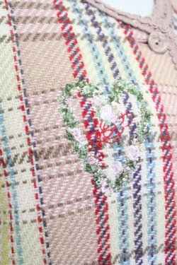 画像6: PINK HOUSE  / ハートローズ刺繍チェックジャケット I-23-08-11-4010-1-JA-LO-L-HD-ZT189