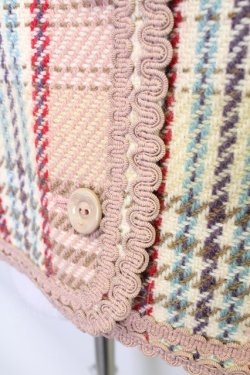 画像8: PINK HOUSE  / ハートローズ刺繍チェックジャケット I-23-08-11-4010-1-JA-LO-L-HD-ZT189