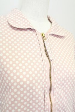 画像5: PINK HOUSE  / ドット&国旗ブルゾン I-23-08-11-4013-1-JA-LO-L-HD-ZT189