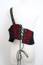 画像2: Qutie Frash / 2022年 プレミアム黒炎ワンショルコルセット O-23-08-14-103-1-SK-QU-G-IG-ZT259 (2)