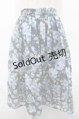 axes femme  / 花柄スカート Y-23-8-16-123-AX-SK-SZ-ZT284