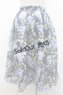 画像2: axes femme  / 花柄スカート Y-23-8-16-123-AX-SK-SZ-ZT284