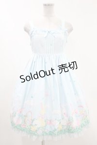 Angelic Pretty  / Happy Garden ハイウエストジャンパースカート H-23-08-17-4004h-1-OP-AP-L-NS-ZH-R