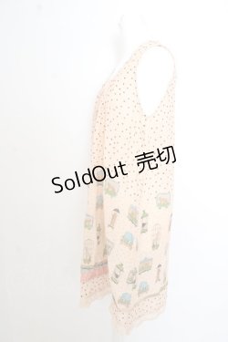 画像2: Franche Lippee / サーカス柄ノースリーブワンピース O-23-08-20-104-1-OP-LO-L-IG-ZT044