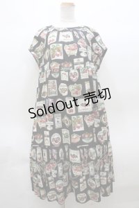 Jane Marple  / Cherry labelsドレス S-23-08-20-040s-1-OP-JM-L-AS-ZS-R