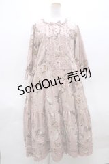 PINK HOUSE  / フラッフィーキティーズプリントワンピース S-23-08-20-056s-1-OP-LO-L-UT-ZS