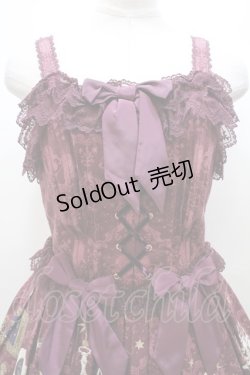 画像3: Angelic Pretty  / メルカトル骨董品ビスチェ風ジャンパースカート Y-23-08-20-075y-1-OP-AP-L-SZ-ZY-R