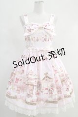 BABY,THE STARS SHINE BRIGHT  / くみゃちゃんのクリスマスマーケットジャンパースカートI H-23-08-21-006h-1-OP-BA-L-NS-ZH-R